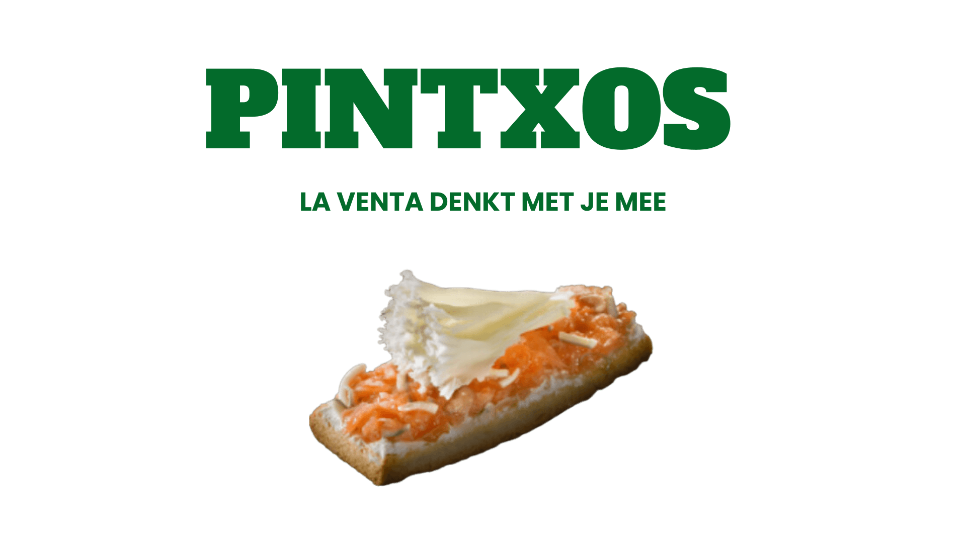 Pintxos: Warm gerookte zalmstaart
