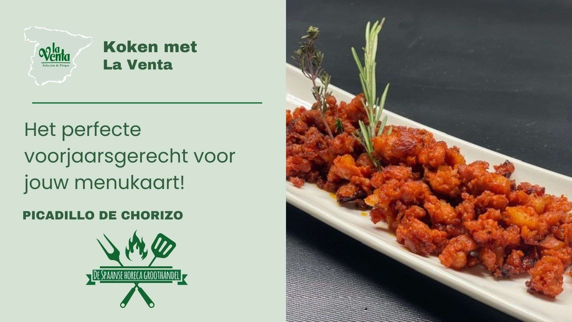 Koken met La Venta Lente-editie: Picadillo de chorizo